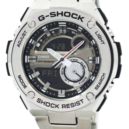 Casio G-Shock G-Steel Analog Digital World Time GST-210D-1A GST210D-1A Men's Watch