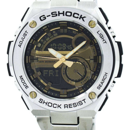 Casio G-Shock G-Steel Analog Digital World Time GST-210D-9A GST210D-9A Men's Watch