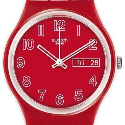Swatch Originals Poppy Field Quartz GW705 Unisex Watch