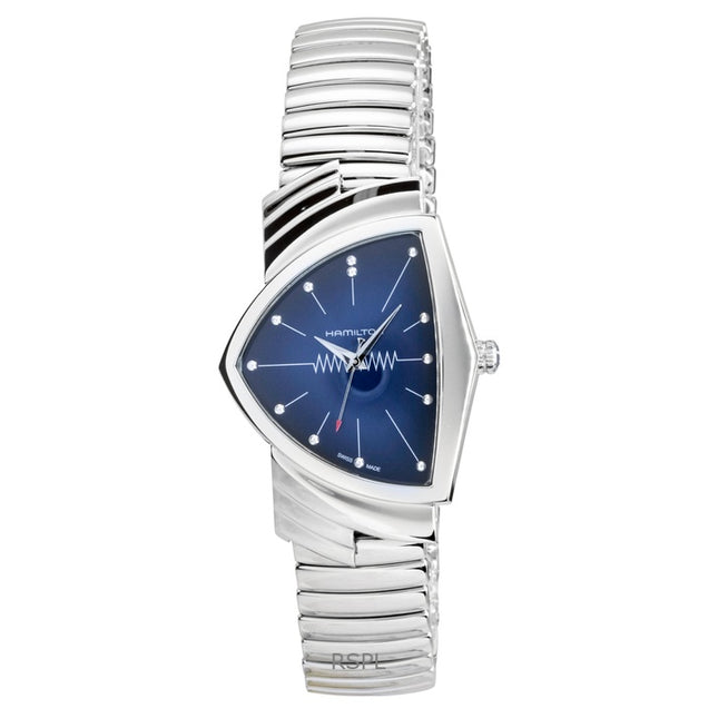 Hamilton Ventura Stainless Steel Blue Dial Quartz H24411142 Men's Watch