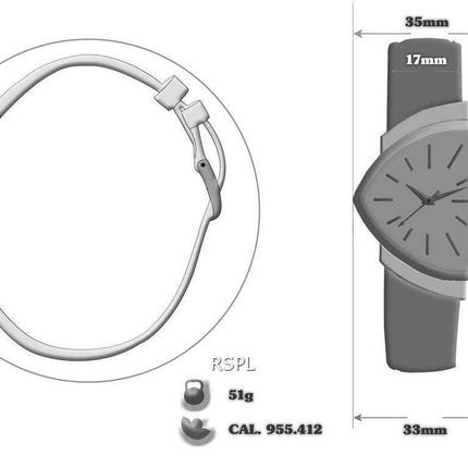 Hamilton Ventura Quartz H24411732 Men's Watch