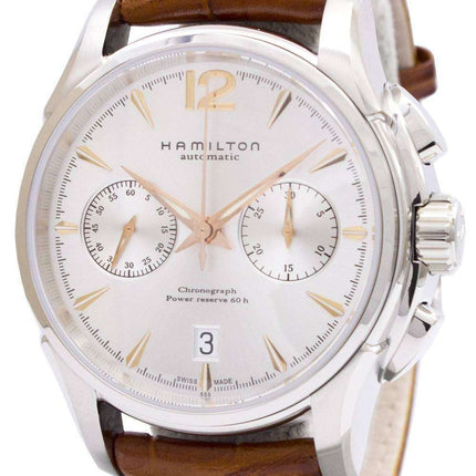 Hamilton Jazzmaster Automatic Chronograph Power Reserve Swiss Made H32606555 Men's Watch