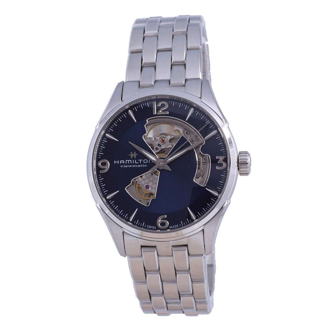 Hamilton Jazzmaster Stainless Steel Open Heart Automatic H32705141 Mens Watch