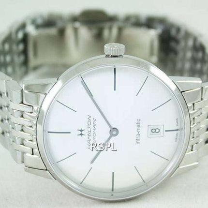 Hamilton Intra-Matic Automatic Silver Dial H38455151 Men's Watch