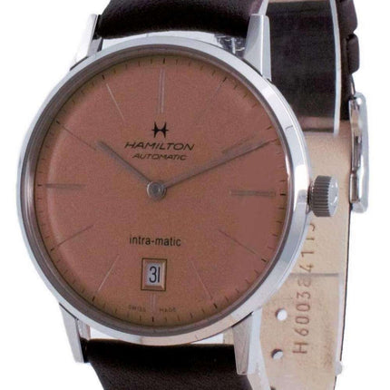 Hamilton American Classic Intra Matic Automatic H38455501 Mens Watch
