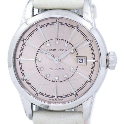 Hamilton American Classic Railroad Automatic Diamond Accent H40405821 Women's Watch