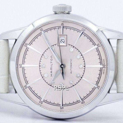 Hamilton American Classic Railroad Automatic Diamond Accent H40405821 Women's Watch