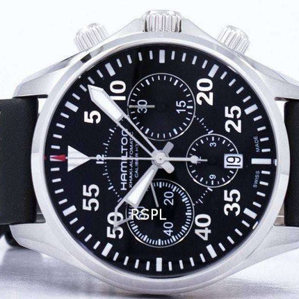 Hamilton Khaki Aviation Pilot Auto Chrono H64666735 Men's Watch