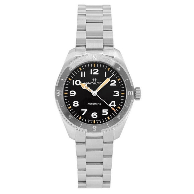 Hamilton Khaki Field Expedition Stainless Steel Black Dial Automatic H70315130 100M Men's Watch