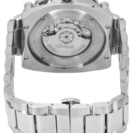 Ingersoll The Michigan Stainless Steel Dark Blue Open Heart Dial Automatic I01107 Men's Watch