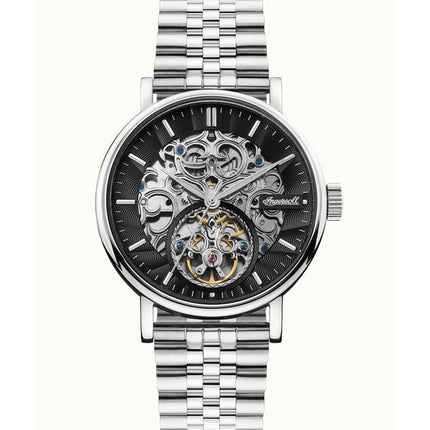 Ingersoll The Charles Stainless Steel Black Skeleton Dial Automatic I05804B Men's Watch