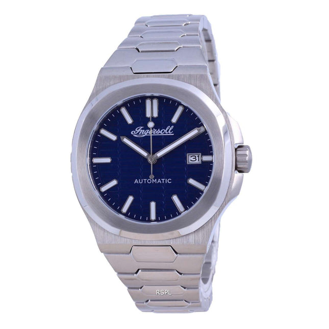 Ingersoll The Catalina Blue Dial Stainless Steel Automatic I11801 Men's Watch