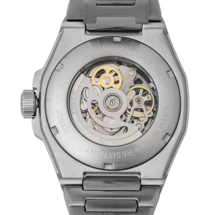 Ingersoll The Faller Stainless Steel Grey Skeleton Dial Automatic I17601 Men's Watch