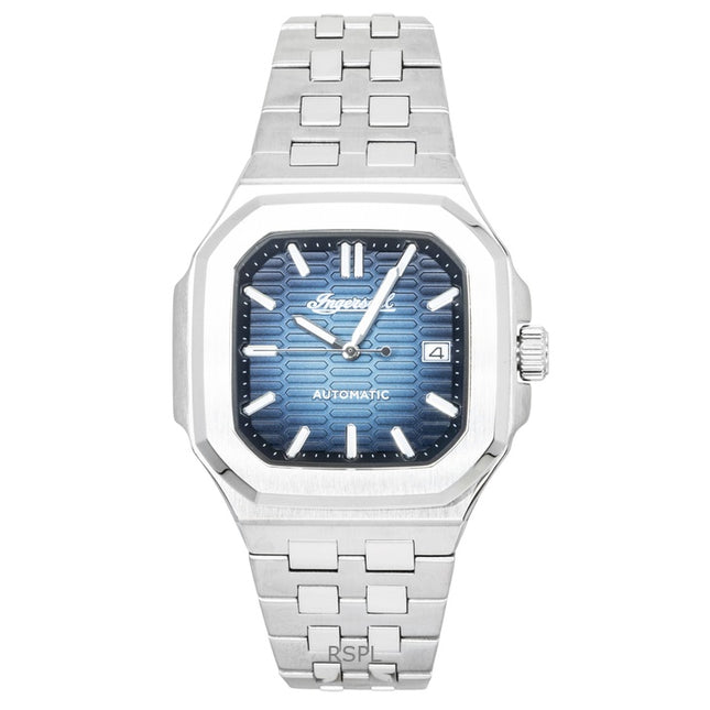 Ingersoll The Yield Stainless Steel Blue Dial Automatic I17801 Men's Watch