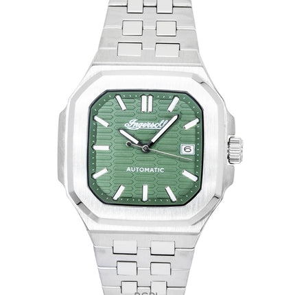 Ingersoll The Spirit Stainless Steel Green Dial Automatic I17802 Men's Watch