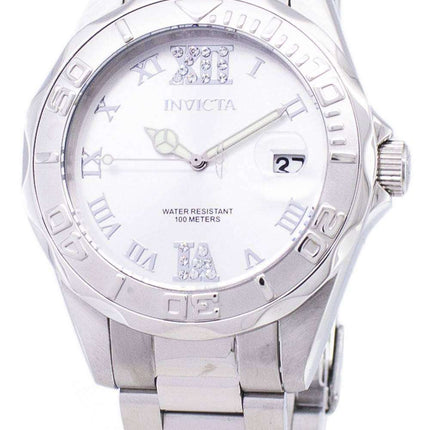Invicta Pro Diver 12851 Analog Quartz 200M Women's Watch