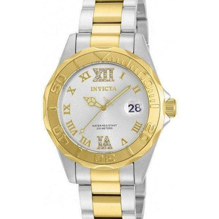 Invicta Pro Diver Quartz Crystal Accent 12852 Women's Watch