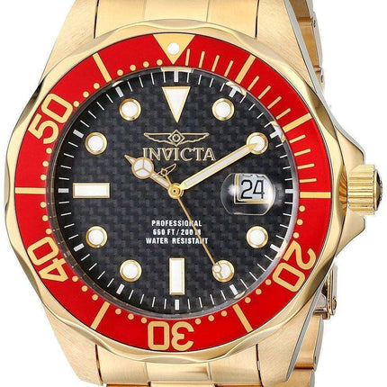 Invicta Pro Diver Gold Tone 200M 14359 Men's Watch