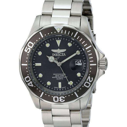 Invicta Pro Diver 200M Quartz Grey Dial 14969 Men's Watch