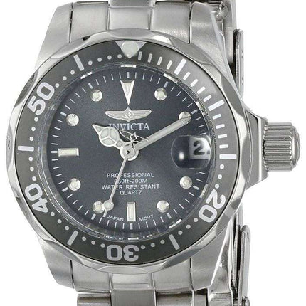 Invicta Pro Diver 200M Quartz Charcoal Dial 14984 Women's Watch