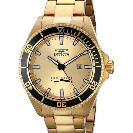 Invicta Pro Diver Gold Tone Quartz 15186 Men's Watch