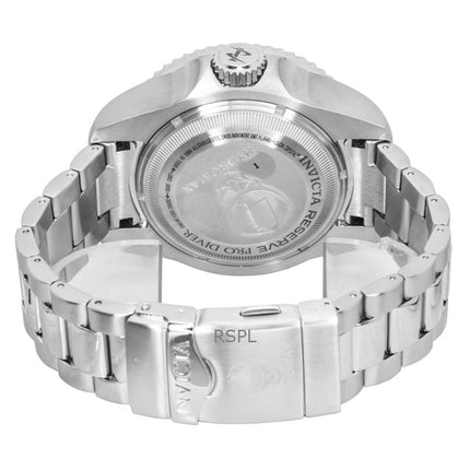 Invicta Hydromax Stainless Steel Silver Dial Quartz Diver's 16964 1000M Men's Watch