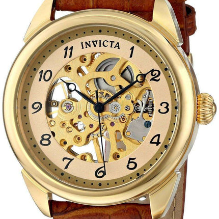 Invicta Specialty Gold Skeleton Dial 17188 Men's Watch