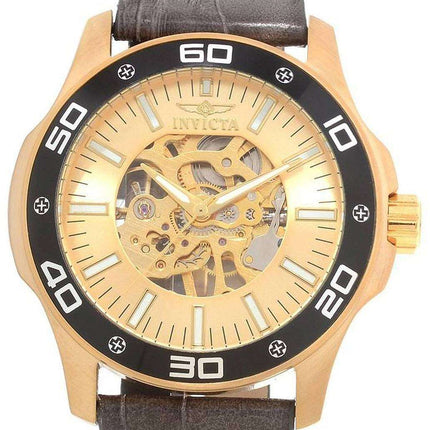 Invicta Specialty Gold Skeletal Dial 17262 Men's Watch