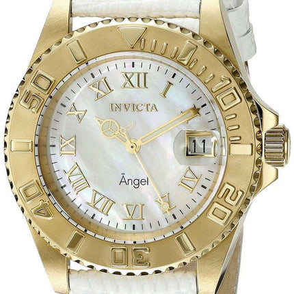Invicta Angel Mother Of Pearl Dial Date Display 18415 Women's Watch