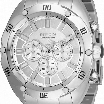 Invicta Venom Chronograph Silver Dial Quartz 33749 100M Men's Watch
