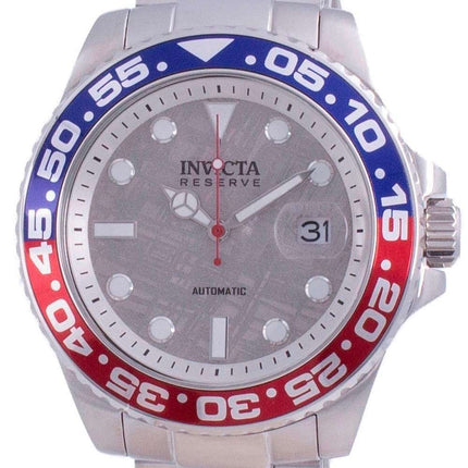 Invicta Reserve Automatic Silver Dial 34199 100M Mens Watch