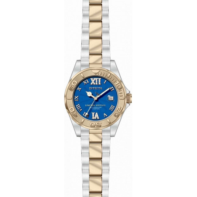 Invicta Pro Diver Limited Edition Blue Dial Quartz 34261 100M Womens Watch