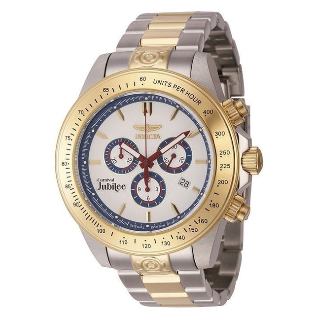 Invicta Cruiseline Chronograph Limited Edition White Dial Quartz Diver's 46145 200M Men's Watch