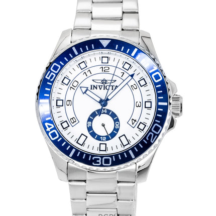 Invicta Pro Diver Stainless Steel White Dial Quartz 47124 Men's Watch