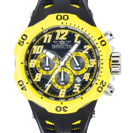 Invicta Venom Hydra GMT Chronograph Silicone Strap Black Dial Quartz 48236 200M Men's Watch
