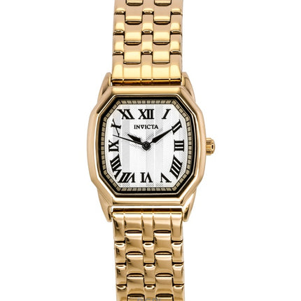 Invicta Wildflower Rose Gold Tone Stainless Steel Silver Dial Quartz 48960 Women's Watch