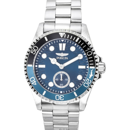Invicta Pro Diver Stainless Steel Blue Dial Batman Bezel Quartz 49432 100M Men's Watch