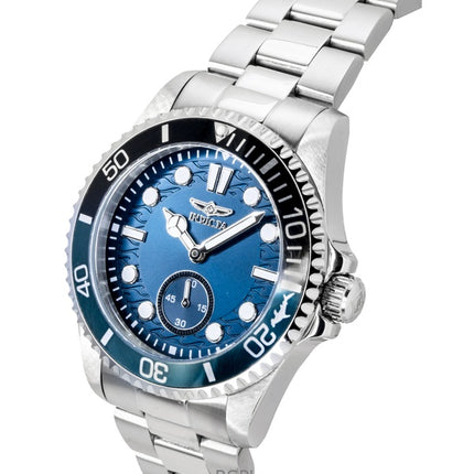 Invicta Pro Diver Stainless Steel Blue Dial Batman Bezel Quartz 49432 100M Men's Watch