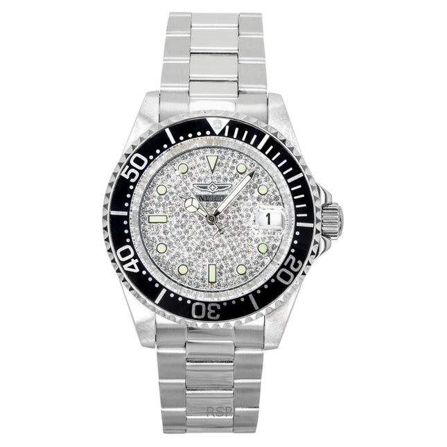 Invicta Pro Diver Stainless Steel Silver Dial Automatic Diver's 50278 200M Men's Watch