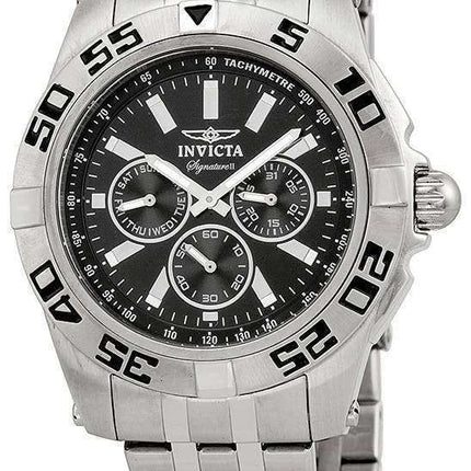 Invicta Signature II Black Dial 7301 Men's Watch