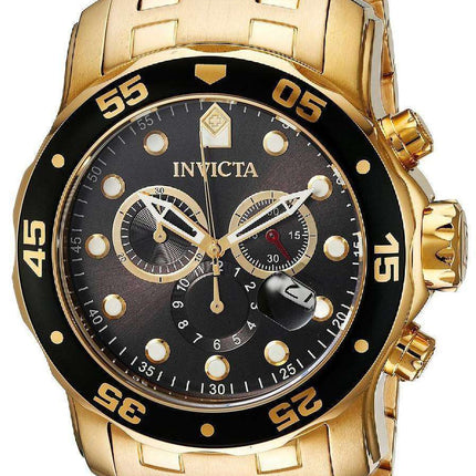 Invicta Pro Diver 200M Chronograph Charcoal Dial 80064 Men's Watch