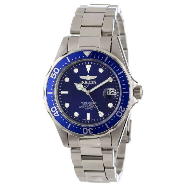 Invicta Pro Diver 200M Quartz Blue Dial 9204 Men's Watch