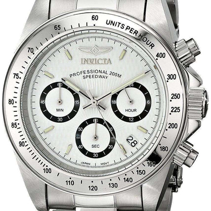 Invicta Speedway 200M Chronograph White Dial 9211 Men's Watch