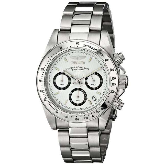 Invicta Speedway 200M Chronograph White Dial 9211 Men's Watch
