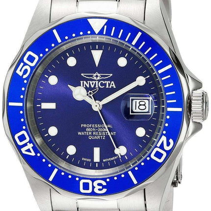 Invicta Swiss Pro Diver 200M Blue Dial 9308 Men's Watch