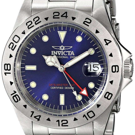 Invicta Date Master GMT 200M Blue Dial 9400 Men's Watch