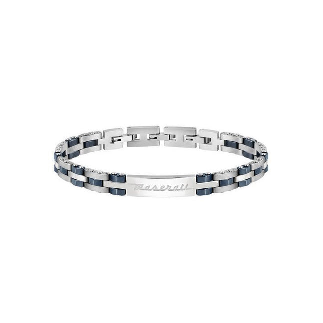 Maserati Jewels Stainless Steel And Ceramic Bracelet JM220ASR01 For Men