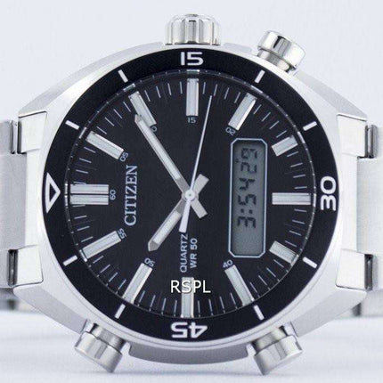 Citizen Quartz Alarm Analog Digital JM5460-51E Men's Watch