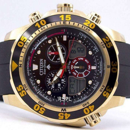 Citizen Eco-Drive Promaster Chronograph World Time JR4046-03E JR4046 Men's Watch