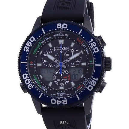 Citizen Promaster Marine Yacht Timer Eco-Drive JR4065-09E 200M Divers Mens Watch
